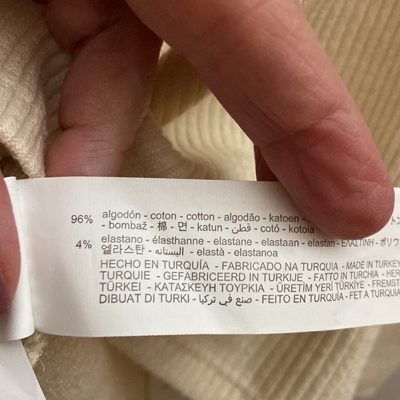 Zara crochet tank top, size M/L, NWT - Picture 6 of 6